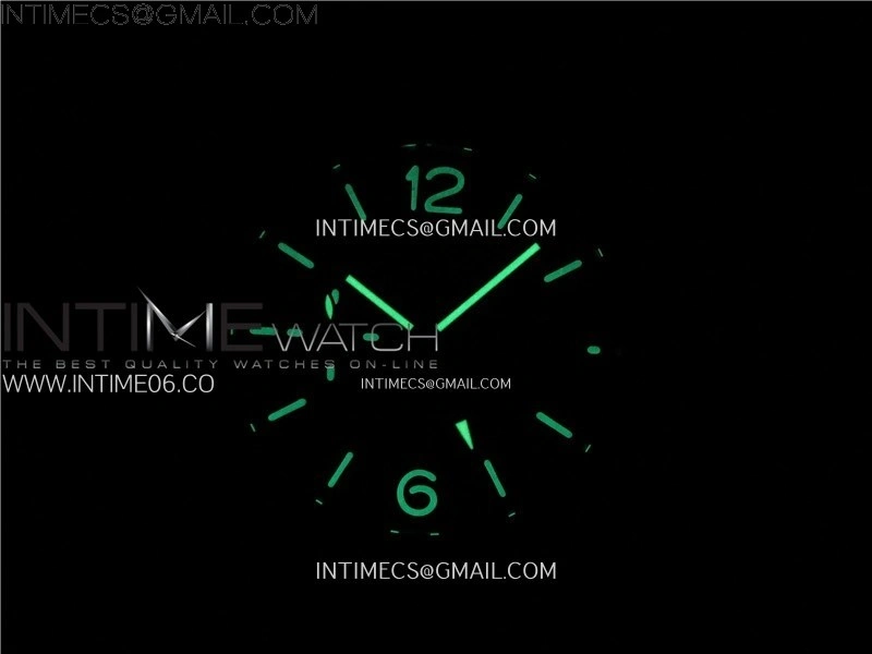 PAM1096 W Luminor GMT 42mm Titanium VSF 1:1 Best Edition Black Dial on Black Leather Strap P.9011 Super Clone